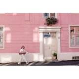 VOKSI prijenosni krevetić Carry Me Carry Me, mekana prijenosna košara Blush Pink Leaf pink leaf 11036251-BlushPink-Leaf | shoptok.hr