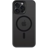 TACTICAL Asphalt MagForce silikonski ovitek za iPhone 15 Pro Max - prozorno črn | Shoptok.si