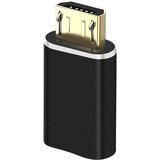 AVIZAR Ženski adapter za polnjenje Lightning v moški mikro-USB - crn, (21123569) Cene