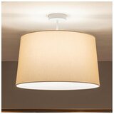 Brilagi LED nadometni luster CERIA 1xE27/60W/230V prečnik 45 cm bela/bež u