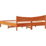  Okvir kreveta bez madraca voštano smeđi 180x200 cm od borovine | shoptok.hr