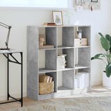  Regal za knjige boja betona 102 x 32 x 108 cm konstruirano drvo | Eponuda.com