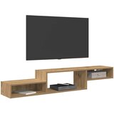 TV ormar za montažu na zid Zidna montaža Hrast artisan | Eponuda.com
