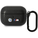 BMW USNJENI OVITEK CURVED LINE ZA AIRPODS PRO - ČRN OVITEK, (22006261) Cene