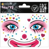 Grupo BLEŠČIČNE NALEPKE FOLIJE FACE ART KLOVN ANNIE, (20862477) Cene