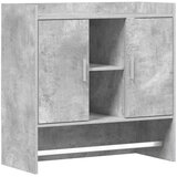 vidaXL Zidna polica Zidna montaža Betonska siva 80 x 36 x 80 cm - Betonska siva | shoptok.hr