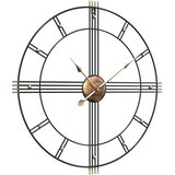  Zidni sat crni Ø 60 cm željezni | Eponuda.com