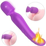 Sex HD Iris - punjivi vibrator za masažu s 2 motora (ljubičasta) | shoptok.hr