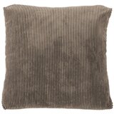 Tiseco Home Studio Rjav okrasni vzglavnik Ribbed, 40 x 40 cm | Shoptok.si