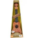 Ukulele sa drvenim uzorkom