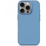 etui antimicrobial silicone backcover z magsafe do iphone 16 pro - niebieskie, (22064512)