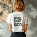 CAMISETA Majica sa štampanim printom Cam 886, Ženska, Bela Cene