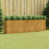 vidaXL Povišena vrtna gredica 280 x 40 x 80 cm od čelika COR-TEN