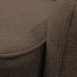 MID.YOU KOTNA SEDEŽNA GARNITURA, struktura, bouclé rjava | Shoptok.si