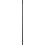  Klizna vrata od aluminija i stakla ESG 90 x 205 cm crna | shoptok.hr
