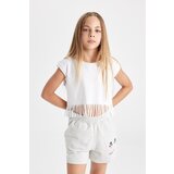 Defacto girl's Crop Short Sleeve T-Shirt Cene