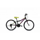 Capriolo bicikl Adria stinger 24" crno-ljubičasto Cene