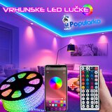 Popularko LED lučke + daljinec + aplikacija 😌 Cene