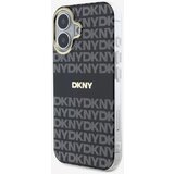 Dkny repeat pattern tonal stripe magsafe iphone 16 black ovitek za telefon vijolična | Shoptok.si