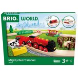 Brio World - 36029 - Komplet velike rdeče lokomotive - 1 k. Cene