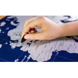 Bioera MY TRAVEL MAP Karta svijeta scratch My Travel Map plava | shoptok.hr