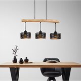 Modern Living viseča svetilka guiseppe, les, kovina, 40 w | Shoptok.si