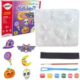 Halloween Magnets Plaster Casts Pumpkin Kit