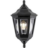 Elstead Lighting Elstead Kinsale Zunanja stropna svetilka z 1 lučjo, črna, IP43, E27, (22100012) | Shoptok.si