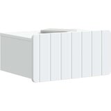  Noćni ormarić za montažu na zid 2 pcs Bijela 49 x 34 5 x 24 cm | shoptok.hr