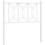 vidaXL Metalno uzglavlje bijelo 75 cm Cijene