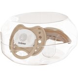 Baboo Soothers Silicone Symmetrical with Case duda Au Naturale 0-6 m 2 kos | Shoptok.si