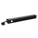 Legrand PDU 19'' 8 outlets German standard with luminous switch/ 3m power supply cord with 16A | ePonuda.com