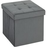HOMCOM sedežni blažnik poliester, netkano blago 38D x 38Š x 38V cm Siv, (5000242495) | Shoptok.si