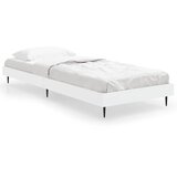 The Living Store Posteljni okvir bel 75x190 cm inženirski les - Posteljni Okvir, (21524258) | Shoptok.si