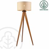  Podna lampa AIDA 1xE27/15W/230V hrast/rafija | Eponuda.com