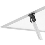  Staklenik s okvirom srebrni 169 x 58 x 195 cm aluminijski | shoptok.hr
