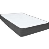 vidaXL boxspring postelja temno siva iz blaga 140x200 cm | Shoptok.si