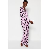 Trendyol Pajama Set - Pink - Heart Cijene