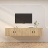 vidaXL Stenska TV omarica 2 kosa sonoma hrast 100x34,5x40 cm Cene