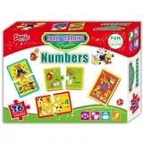Puzzle Nauči engleski Brojevi - 36 delova