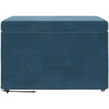  Stolica Plava 61 x 41 x 40 cm Svileni i Fino Radeći Drvo | Eponuda.com