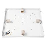  plafonsko svetlo natural square 4xE27/15W/230V 48x48 cm borovina/crna | Eponuda.com