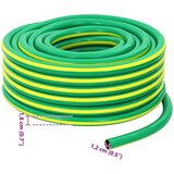  Vrtno crijevo 5-slojno Zelena i žuta 1 / 2'' 20 m PVC - 20 m (1/2 inča) bez dodataka | shoptok.hr