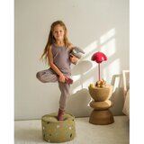 Wigiwama Zelen otroški tabure iz tkanine bouclé/iz šenilje Terrazzo – | Shoptok.si