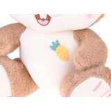 Plišani zec 40 cm. Šarmantni smeđi KARAMEL sa sklopivim ušima ZA5922 | shoptok.hr