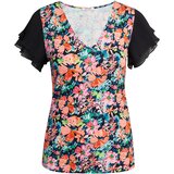 Orsay Blue-Black Ladies Floral Blouse - Women | shoptok.hr