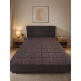 SRPT Halas Francuski ležaj sa ostavom Glorija, 160 x 200 cm, hladna tamno braon | Eponuda.com