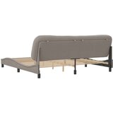 vidaXL Posteljni okvir z vzglavjem taupe 200x200 cm blago, (21081572) | Shoptok.si