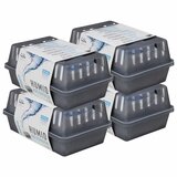 vidaXL Absorberji vlage z vrečkami za ponovno polnjenje 4 kosi 900 g | Shoptok.si