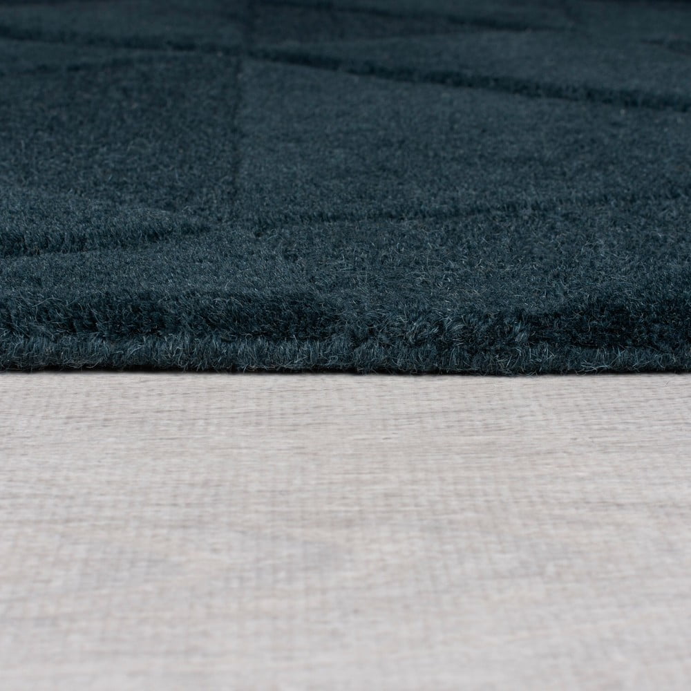 Flair Rugs Plavozeleni ručno rađen vunen tepih 240x340 cm Shard – | shoptok.hr